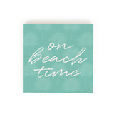 On Beach Time - 05BEATM-PLM / 5.375x5.375 Table Decor