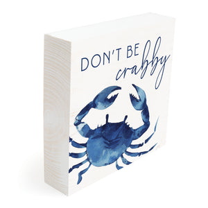 Don't Be Crabby - 05CRABBY-IND / 5.375x5.375 Table Decor