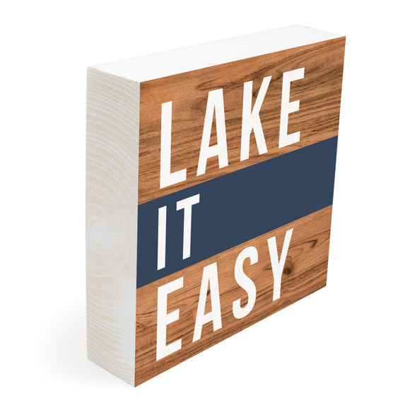 Lake it Easy - 05EASY-LH / 5.375x5.375 Table Decor