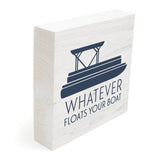 Whatever Floats Your Boat - 05FLOAT-LH / 5.375x5.375 Table Decor