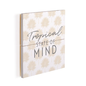 Topical State of Mind - 07TROPI-PLM / 7x7 Wall Decor