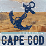 Anchor Icon / Reclaimed Wood Wall Decor