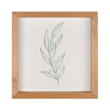 Olive Branch art - 11OLIVE-SC / 10.85x10.85 Framed Wall Decor