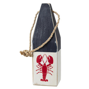12" Buoy (Navy, White, with Red Lobster) - BK 990 24