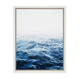 Waves - FC1418WAVES-IND / 14x18 Framed Canvas Wall Decor