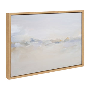Abstract Waves - FC2418WAVES-SC / 24x18 Framed Canvas Wall Decor