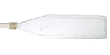 Wood Paddle with Rope (5' 5") - White - OK 595 01