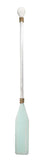 Wood Paddle with Rope (5' 5") - White/Aqua - OK 595 04