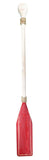 Wood Paddle with Rope (4' 7") - White/Red - OK 618 02