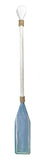 Wood Paddle with Rope (4' 7") - White/Nantucket Blue - OK 618 05