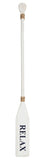 Wood Paddle with Rope (5' 5") - White/White with Navy "RELAX" - OK 595 24