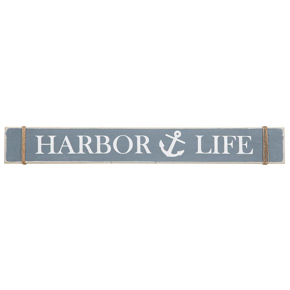 Wood Sign - Harbor Life (4