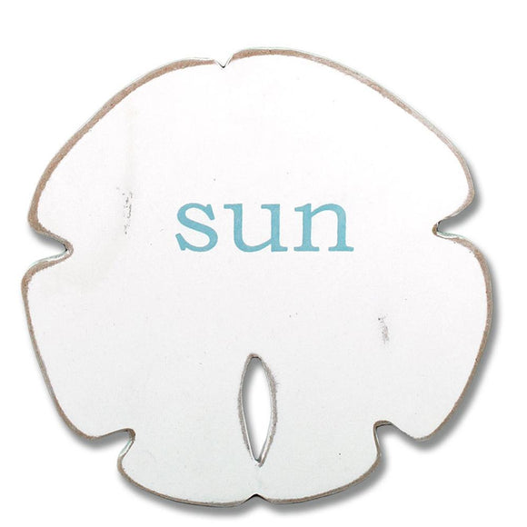 Sand Dollar - Sun (White, Aqua) - WJ SA9 SUN